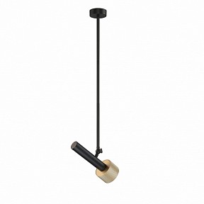 Светильник на штанге iLedex Delta черный арт. 2361-1 BK+BR