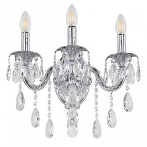 Бра Bohemia Ivele Crystal AL7901 никель арт. AL7901B10/3/175 B NW