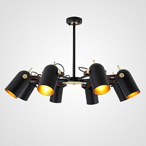 Люстра на штанге Imperiumloft BULLET черный арт. BULLET-B01
