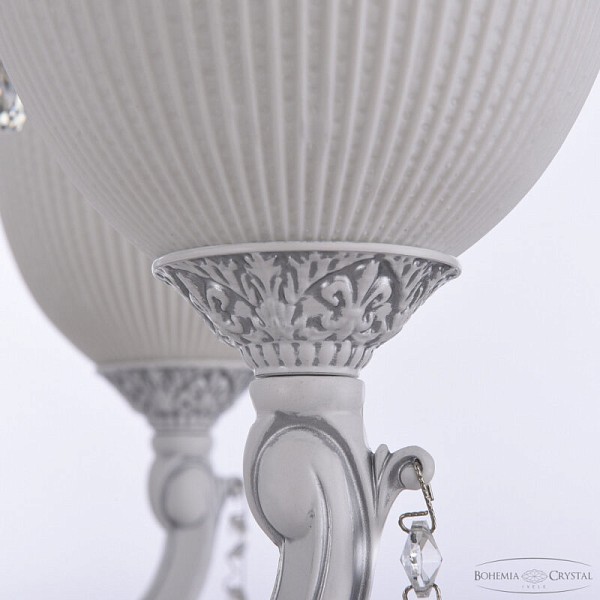 Подвесная люстра Bohemia Ivele Crystal AL7801 белый арт. AL78101/16+8+8/300/3d A WMN P1 U Line