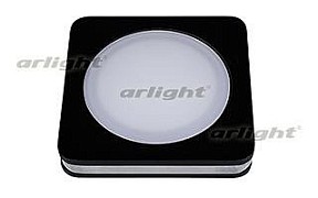 Встраиваемый светильник Arlight  черный арт. LTD-80x80SOL-BK-5W Day White