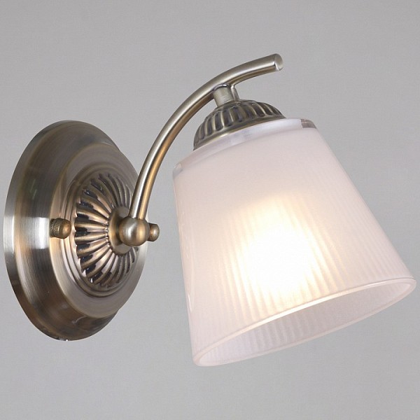Бра ILLUMICO  бронза арт. IL0910-1WSQ-26 AB ELITE