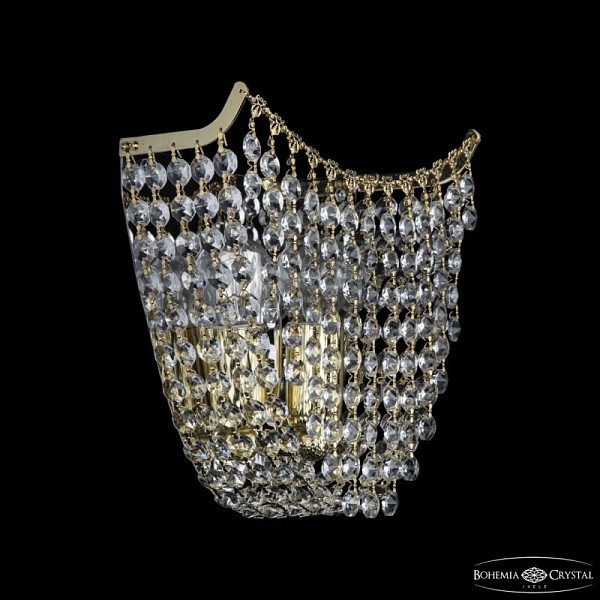 Бра Bohemia Ivele Crystal 7708 золото арт. 77081B/22 G