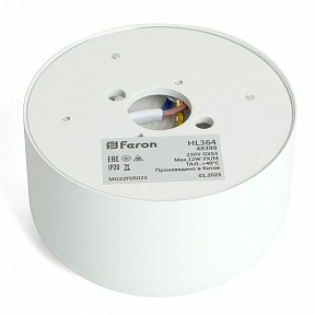 Накладной светильник Feron HL364 белый арт. 48399