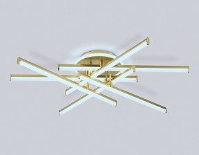 Люстра на штанге Ambrella Light COMFORT золото арт. FL6254