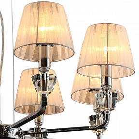 Подвесная люстра ILLUMICO  хром арт. IL5274-8N-27 CR
