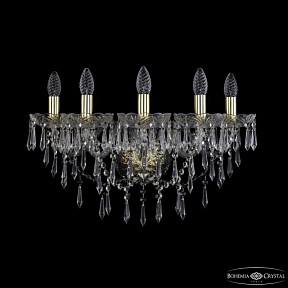 Бра Bohemia Ivele Crystal 1403 золото арт. 1403B/5/195/XL G