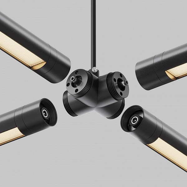Соединитель для треков Maytoni Technical  черный арт. CA017TX-P-B