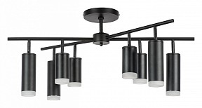 Люстра на штанге Lightstar Rullo черный арт. LR7283748740