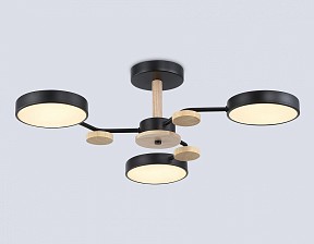 Люстра на штанге Ambrella Light FL дерево арт. FL4857