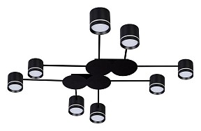 Потолочная люстра Arte Lamp Legacy черный арт. A8024PL-8BK
