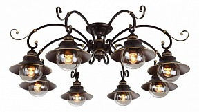 Потолочная люстра Arte Lamp Grazioso золото арт. A4577PL-8CK