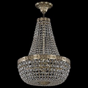 Люстра на штанге Bohemia Ivele Crystal 1911 золото арт. 19111/H2/35IV G