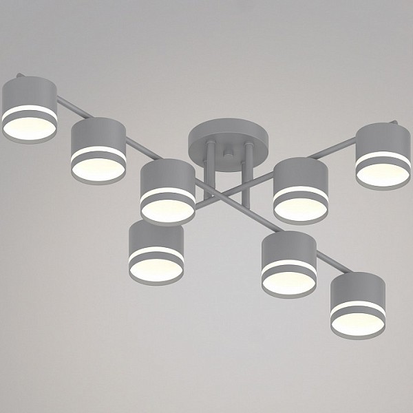 Люстра на штанге Reluce 79730 серый арт. 79730-0.3-08 GX53 GREY