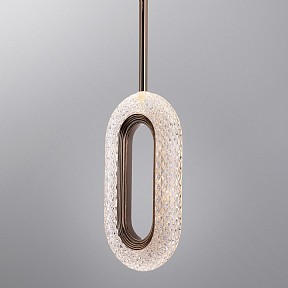 Подвесной светильник Arte Lamp Ovale желтый арт. A2489SP-1GO