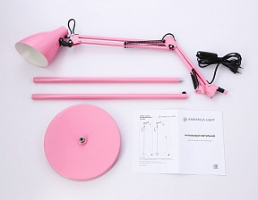 Торшер Ambrella Light TR розовый арт. TR97645