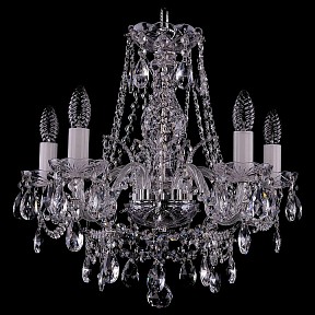 Подвесная люстра Bohemia Ivele Crystal 1411 металл арт. 1411/5/160/Ni