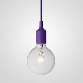Подвесной светильник Imperiumloft Muuto E27 фиолетовый арт. 40.036