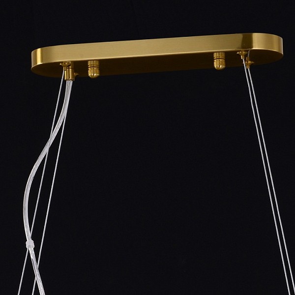 Подвесная люстра ILLUMICO IL5189 золото арт. IL5189-8LLS-29 BRASS MIRAGE