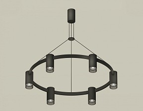 Подвесная люстра Ambrella Light XB черный арт. XB9022201