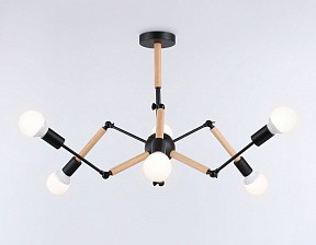 Люстра на штанге Ambrella Light TR дерево арт. TR80488