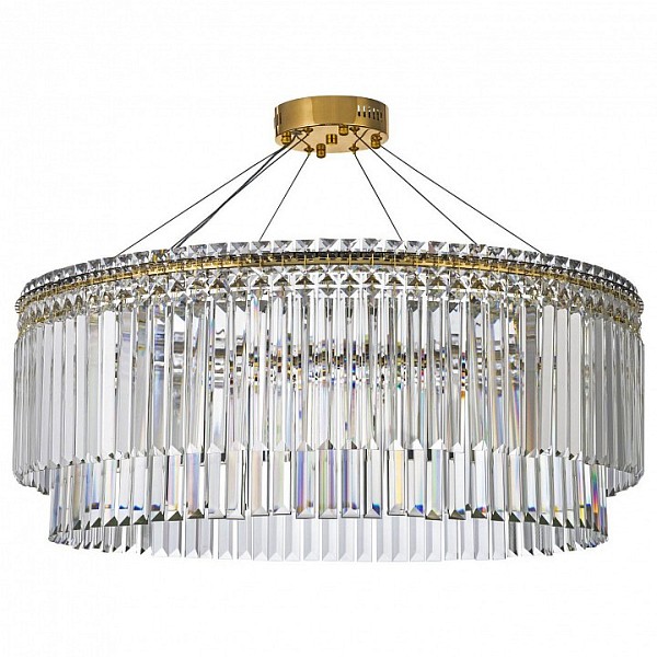 Подвесная люстра Arti Lampadari Ovindoli Gold золото арт. Ovindoli L 1.5.80.101 G