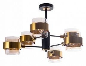 Люстра на штанге Arte Lamp Carlo черный арт. A8205SP-6BK
