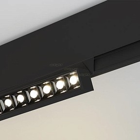 Светильник на штанге Arlight MAG-LASER-FOLD-45-S480-18W Warm3000 (BK, 15 deg, 24V) черный арт. 026978