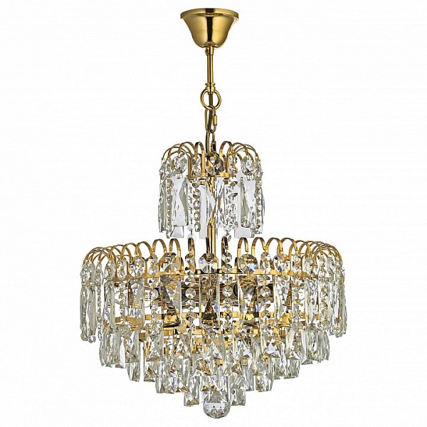 Подвесная люстра Arti Lampadari Erice золото арт. Erice E 1.5.50.100 G