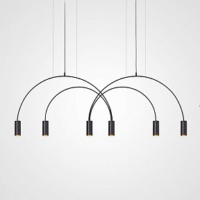Подвесной светильник Imperiumloft Arc Black черный арт. ARC01