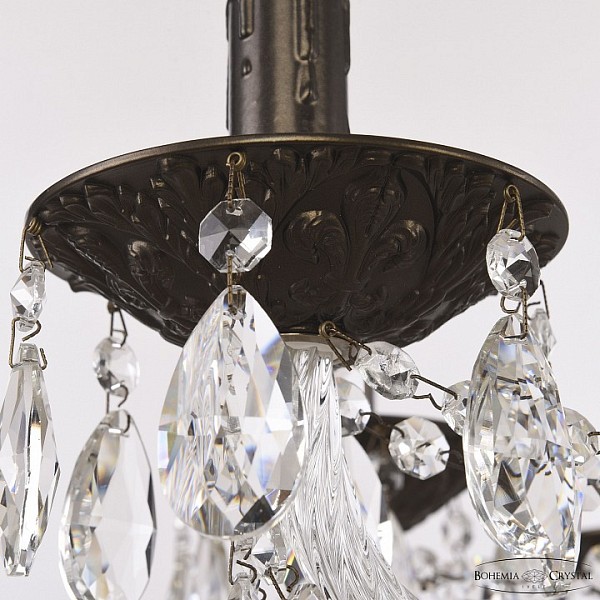 Подвесная люстра Bohemia Ivele Crystal AL1613 бронза арт. AL16313/10/300 PD
