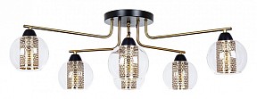 Потолочная люстра Arte Lamp Manchester черный арт. A7045PL-6BK