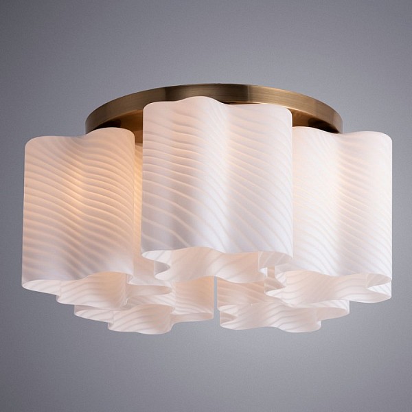 Накладной светильник Arte Lamp Serenata бронза арт. A3459PL-5AB