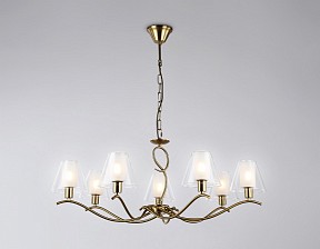 Подвесная люстра Ambrella Light HIGH LIGHT латунь арт. LH57093