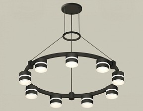 Подвесная люстра Ambrella Light XR черный арт. XR92051902