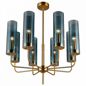 Люстра на штанге Omnilux Parrini бронза арт. OML-99617-08