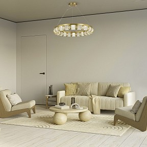 Подвесной светильник ST-Luce Esme желтый арт. SL6011.313.01