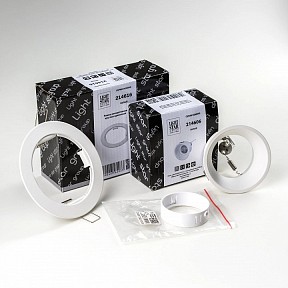 Встраиваемый светильник Lightstar Domino белый арт. D61606WMOD
