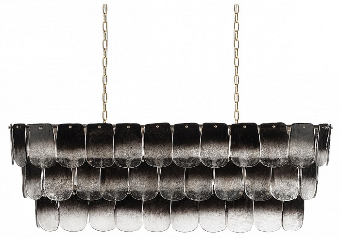 Подвесная люстра Loft it Gradient бронза арт. 10482/1200R Smoke