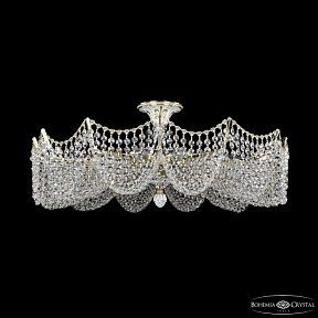 Подвесная люстра Bohemia Ivele Crystal 7718 золото арт. 77181/67 GW