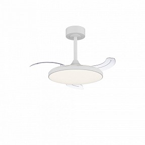 Светильник с вентилятором Mantra Slim Fan белый арт. 9008