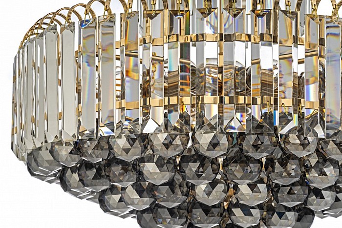 Подвесная люстра Arti Lampadari Ovada золото арт. Ovada E 1.5.50.101 G