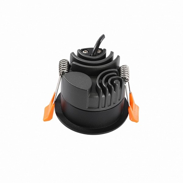 Встраиваемый светильник iLedex Technical Mars черный арт. DIM 107-7W-D64-4000K-24DG-BK