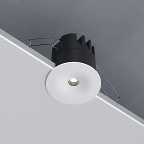 Встраиваемый светильник Elektrostandard Binnie черный арт. 15275/LED