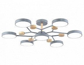 Люстра на штанге Ambrella Light FL дерево арт. FL4865