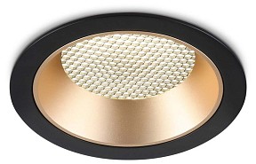 Встраиваемый светильник Ambrella Light TN золото арт. TN49509