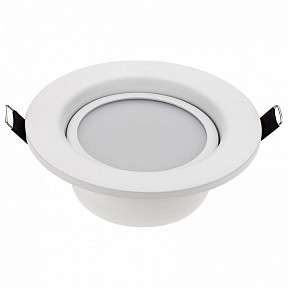 Встраиваемый светильник Arlight Ltd-80 белый арт. Ltd-80WH 9W Warm White 120deg