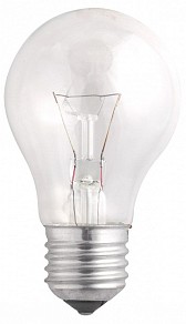 Лампа накаливания Jazzway   арт. A55 240V 75W E27 clear