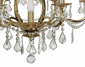 Подвесная люстра Arti Lampadari Ercolano золото арт. Ercolano E 1.1.6.602 G