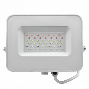Прожектор Jazzway  белый арт. PFL-30W RGB WH IP65